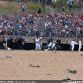 Audi R18 crash site at 2011 24 Hours of Le Mans