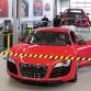 Audi R8 e-tron development workshop