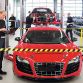 Audi R8 e-tron development workshop