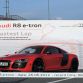 Audi R8 e-tron Nurburgring record