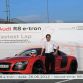 Audi R8 e-tron Nurburgring record
