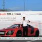 Audi R8 e-tron Nurburgring record