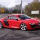 Audi R8 e-tron prototype spy photo
