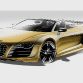 Audi R8 GT Spyder First Official Sketches