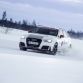Winter Drive mit Mattias Ekstroem.    Verbrauchsangaben Audi RS 3 Sportback 2.5 TFSI quattro:Kraftstoffverbrauch kombiniert in l/100 km: 8,3 - 8,1;CO2-Emission kombiniert in g/km: 194 - 189