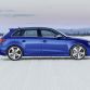 Standaufnahme     Farbe: Sepangblau    Verbrauchsangaben Audi RS 3 Sportback 2.5 TFSI quattro:Kraftstoffverbrauch kombiniert in l/100 km: 8,3 - 8,1;CO2-Emission kombiniert in g/km: 194 - 189