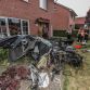 Audi S8 crash in Belgium