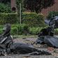 Audi S8 crash in Belgium