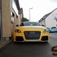 Audi TT-RS with Yellow matte vinyl wrap by SchwabenFolia