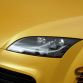 Audi TT-RS with Yellow matte vinyl wrap by SchwabenFolia