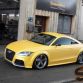 Audi TT-RS with Yellow matte vinyl wrap by SchwabenFolia