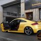 Audi TT-RS with Yellow matte vinyl wrap by SchwabenFolia