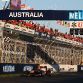 MELBOURNE, AUSTRALIA - MARCH 27:  Sebastian Vettel of Germany and Red Bull Racing crosses the finish line to win the Australian Formula One Grand Prix at the Albert Park Circuit on March 27, 2011 in Melbourne, Australia.  (Photo by Robert Cianflone/Getty Images)
