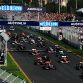 MELBOURNE, AUSTRALIA - MARCH 27:  Sebastian Vettel of Germany and Red Bull Racing leads the field during the start of the Australian Formula One Grand Prix at the Albert Park Circuit on March 27, 2011 in Melbourne, Australia.  (Photo by Clive Mason/Getty Images)