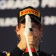 MELBOURNE, AUSTRALIA - MARCH 27:  Sebastian Vettel of Germany and Red Bull Racing celebrates on the podium after winning the Australian Formula One Grand Prix at the Albert Park Circuit on March 27, 2011 in Melbourne, Australia.  (Photo by Mark Thompson/Getty Images)