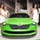 Babes at Geneva Motor Show 2014