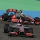 Jenson Button and Lewis Hamilton at Bahrain GP