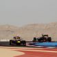 SAKHIR, BAHRAIN - APRIL 22:  Sebastian Vettel of Germany and Red Bull Racing leads from Kimi Raikkonen of Finland and Lotus during the Bahrain Formula One Grand Prix at the Bahrain International Circuit on April 22, 2012 in Sakhir, Bahrain.  (Photo by Clive Mason/Getty Images)