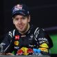SAKHIR, BAHRAIN - APRIL 22:  Sebastian Vettel of Germany and Red Bull Racing attends the official press conference after winning the Bahrain Formula One Grand Prix at the Bahrain International Circuit on April 22, 2012 in Sakhir, Bahrain.  (Photo by Mark Thompson/Getty Images)