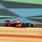 SAKHIR, BAHRAIN - APRIL 22:  Sebastian Vettel of Germany and Red Bull Racing drives on his way to winning the Bahrain Formula One Grand Prix at the Bahrain International Circuit on April 22, 2012 in Sakhir, Bahrain.  (Photo by Mark Thompson/Getty Images)