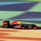SAKHIR, BAHRAIN - APRIL 22:  Sebastian Vettel of Germany and Red Bull Racing drives on his way to winning the Bahrain Formula One Grand Prix at the Bahrain International Circuit on April 22, 2012 in Sakhir, Bahrain.  (Photo by Mark Thompson/Getty Images)