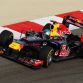 SAKHIR, BAHRAIN - APRIL 22:  Sebastian Vettel of Germany and Red Bull Racing drives on his way to winning the Bahrain Formula One Grand Prix at the Bahrain International Circuit on April 22, 2012 in Sakhir, Bahrain.  (Photo by Mark Thompson/Getty Images)