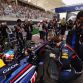 SAKHIR, BAHRAIN - APRIL 22:  Sebastian Vettel of Germany and Red Bull Racing prepares to drive during the Bahrain Formula One Grand Prix at the Bahrain International Circuit on April 22, 2012 in Sakhir, Bahrain.  (Photo by Mark Thompson/Getty Images)