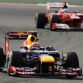 SAKHIR, BAHRAIN - APRIL 22:  Mark Webber of Australia and Red Bull Racing drives during the Bahrain Formula One Grand Prix at the Bahrain International Circuit on April 22, 2012 in Sakhir, Bahrain.  (Photo by Mark Thompson/Getty Images)
