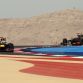 SAKHIR, BAHRAIN - APRIL 22:  Sebastian Vettel of Germany and Red Bull Racing leads from Kimi Raikkonen of Finland and Lotus during the Bahrain Formula One Grand Prix at the Bahrain International Circuit on April 22, 2012 in Sakhir, Bahrain.  (Photo by Clive Mason/Getty Images)