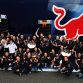SPA FRANCORCHAMPS, BELGIUM - AUGUST 28:  Sebastian Vettel (C) of Germany and Red Bull Racing celebrates with team mates after winning the Belgian Formula One Grand Prix at the Circuit of Spa Francorchamps on August 28, 2011 in Spa Francorchamps, Belgium.  (Photo by Mark Thompson/Getty Images)