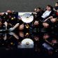 SPA FRANCORCHAMPS, BELGIUM - AUGUST 28:  Sebastian Vettel of Germany and Red Bull Racing celebrates with team mates after winning the Belgian Formula One Grand Prix at the Circuit of Spa Francorchamps on August 28, 2011 in Spa Francorchamps, Belgium.  (Photo by Vladimir Rys/Getty Images)