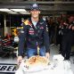 SPA FRANCORCHAMPS, BELGIUM - AUGUST 27:  Mark Webber of Australia and Red Bull Racing is presented with a cake to celebrate his 35th birthday before qualifying for the Belgian Formula One Grand Prix at the Circuit of Spa Francorchamps on August 27, 2011 in Spa Francorchamps, Belgium.  (Photo by Mark Thompson/Getty Images)
