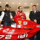 celebration of twenty years in Formula One of Michael Schumacher (GER), and  Stefano Domenicali (ITA) and Ross Brawn (GBR) with present part of Ferrari 1 car Formula 1, 12-th race of the season 2011 SHELL BELGIAN GRAND PRIX, Spa-Francorchamps. Foto: activepictures.cz/jiri krenek