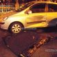 Bentley Continental Flying Spur Crash in Kiev
