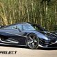 Blue Carbon Koenigsegg One1  (13)