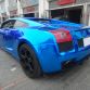 Blue Chrome Lamborghini Gallardo from China