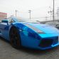 Blue Chrome Lamborghini Gallardo from China
