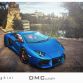 Blue Lamborghini Aventador by DMC