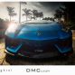Blue Lamborghini Aventador by DMC