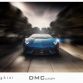 Blue Lamborghini Aventador by DMC