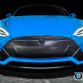 Blue Tesla Model S by Unplugged Performance