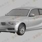 BMW 1 Series three-door hatchback leaked patent designs