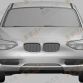 BMW 1 Series three-door hatchback leaked patent designs