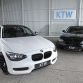 BMW 116i black and white by KTW Tuning