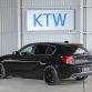 BMW 116i black and white by KTW Tuning