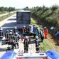 BMW 3-Series Hybrid prototype crashed in Autobahn
