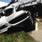 BMW 3-Series Hybrid prototype crashed in Autobahn