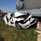 BMW 3-Series Hybrid prototype crashed in Autobahn