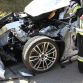BMW 3-Series Hybrid prototype crashed in Autobahn