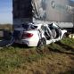 BMW 3-Series Hybrid prototype crashed in Autobahn